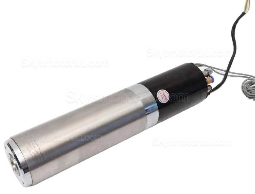 2.2KW 220V/380V Water Cooled ISO20 ATC Spindle Motor JGL80-20-24Z/2.2 0.88Nm Automatic Tool Change Spindle Motor